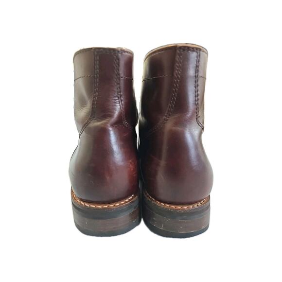 Thursday Everyday Mens Burgundy Sz 11 Chukka Boots Ankle Height Handmade Limited main image 9